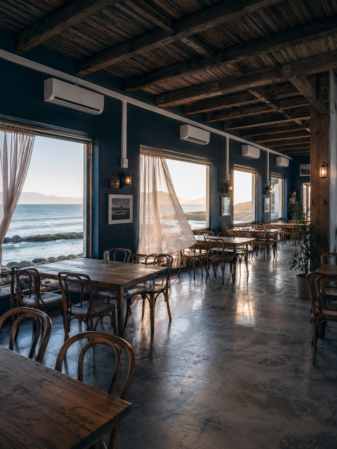 Restaurante en 1.ª línea de playa · 18 splits